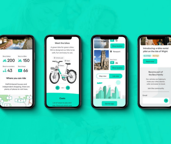 Web work example - Beryl Bikes