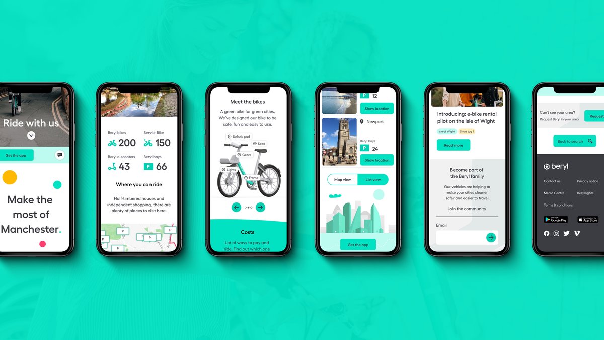 Beryl bike app sale